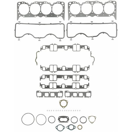 Fel-Pro Chev-Pass&Trk/Can Pont 348/40958-65Vc Head Gasket Set, Hs8007Pt-3 HS8007PT-3